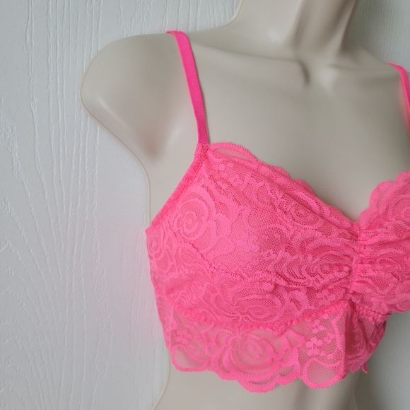 Pink Victoria's Secret Lace Bralette - Picture 7 of 9